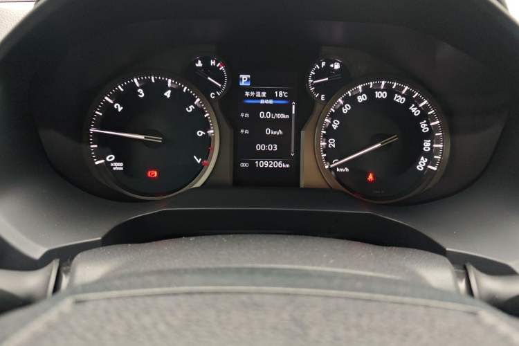 Used Toyota Prado 2019 3.5L Automatic TX-L Deluxe Edition with Rear-Mounted Spare Tire Instrument Cluster