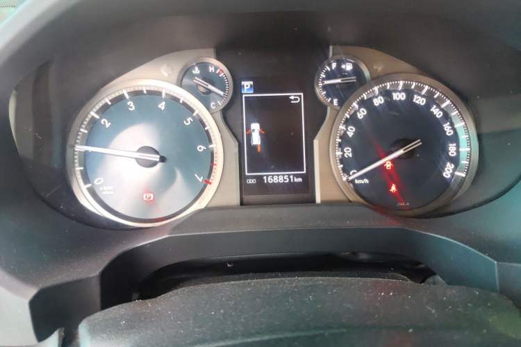 Used Toyota Prado 2019 3.5L Automatic TX-L Deluxe Edition with Rear-Mounted Spare Tire Instrument Cluster