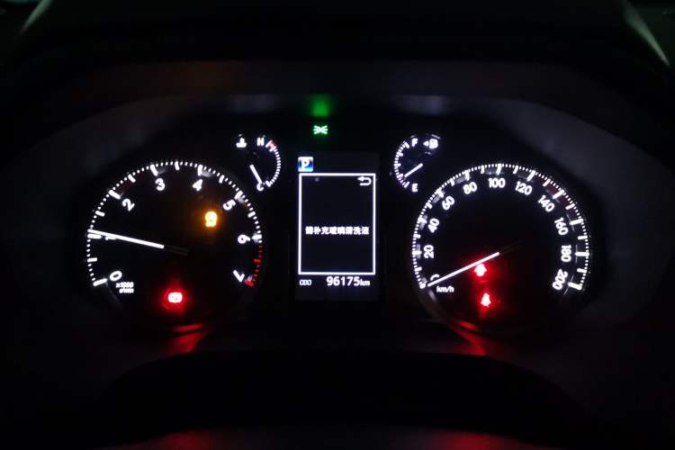 Used Toyota Prado 2019 3.5L Automatic TX-L Deluxe Edition with Rear-Mounted Spare Tire Instrument Cluster