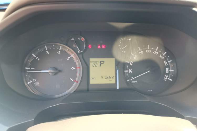 Used Toyota Prado 2019 2.7L VX External Mount – Middle East Instrument Cluster