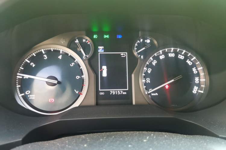 Used Toyota Prado 2019 3.5L Automatic TX-L Deluxe Edition with Rear-Mounted Spare Tire Instrument Cluster