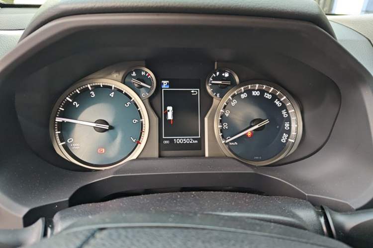 Used Toyota Prado 2019 3.5L Automatic TX-L Deluxe Edition with Rear-Mounted Spare Tire Instrument Cluster