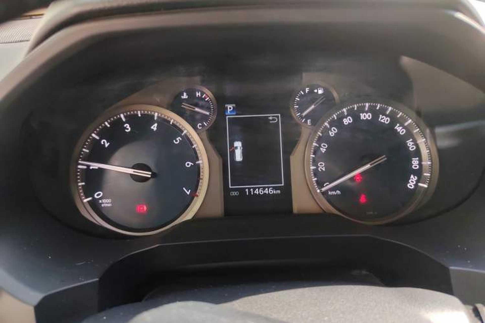Used Toyota Prado 2019 3.5L Automatic TX-L Deluxe Edition with Rear-Mounted Spare Tire Instrument Cluster