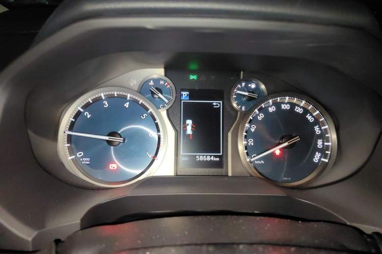Used Toyota Prado 2019 3.5L Automatic TX-L Deluxe Edition with Rear-Mounted Spare Tire Instrument Cluster