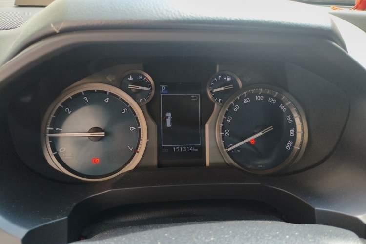 Used Toyota Prado 2019 3.5L Automatic TX-L Deluxe Edition with Rear-Mounted Spare Tire Instrument Cluster