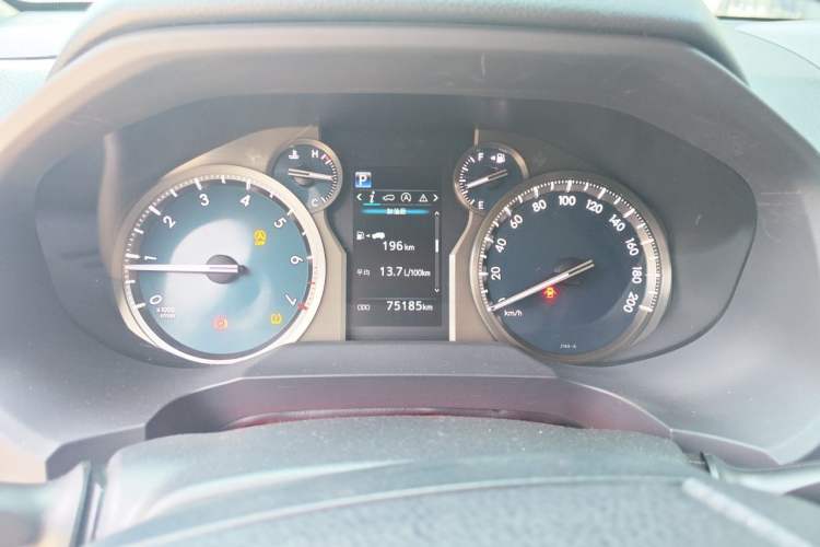Used Toyota Prado 2019 3.5L Automatic TX-L Deluxe Edition with Rear-Mounted Spare Tire Instrument Cluster