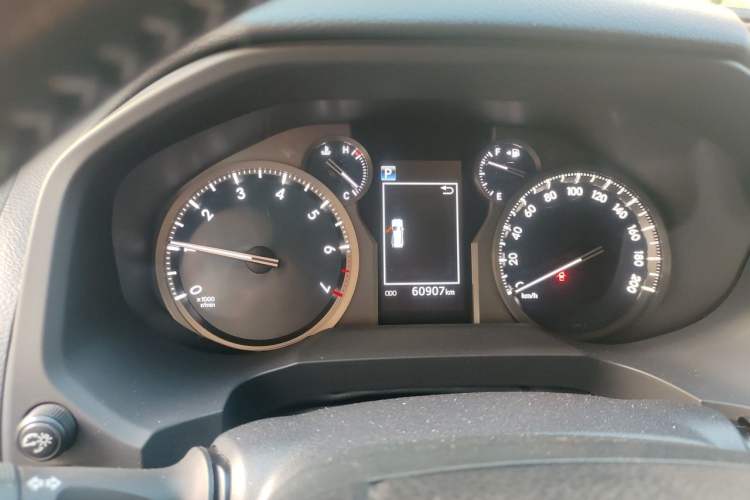 Used Toyota Prado 2019 3.5L Automatic TX-L Deluxe Edition with Rear-Mounted Spare Tire Instrument Cluster