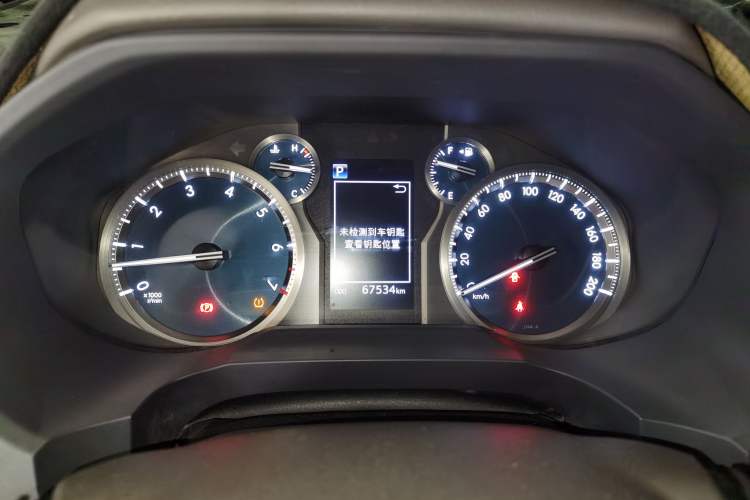 Used Toyota Prado 2019 3.5L Automatic TX-L Deluxe Edition with Rear-Mounted Spare Tire Instrument Cluster