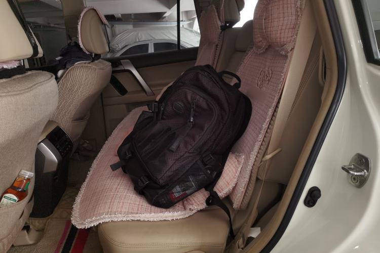 Used Toyota Prado 2019 3.5L Automatic TX-L Deluxe Edition with Rear-Mounted Spare Tire Left Rear Seat