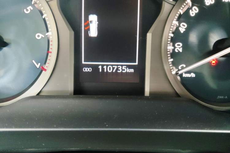 Used Toyota Prado 2019 3.5L Automatic TX-L Deluxe Edition Odometer Close Up