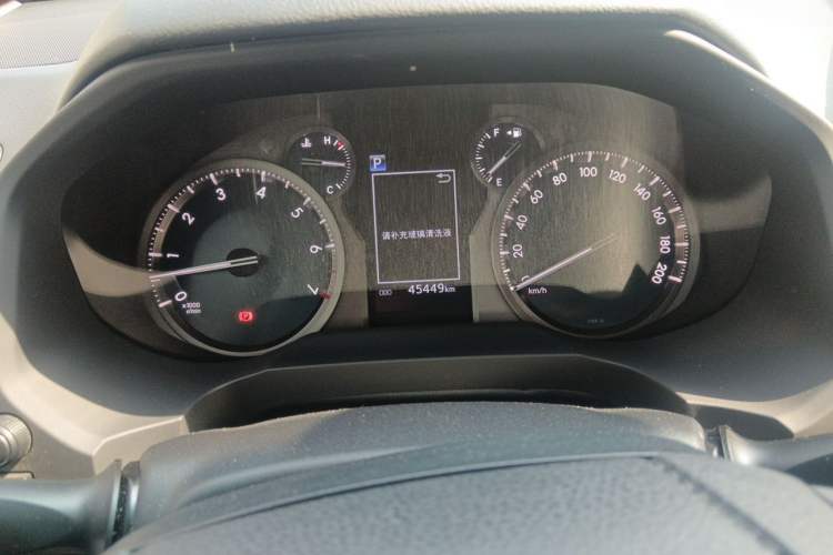 Used Toyota Prado 2019 3.5L Automatic TX-L Deluxe Edition Odometer Close Up