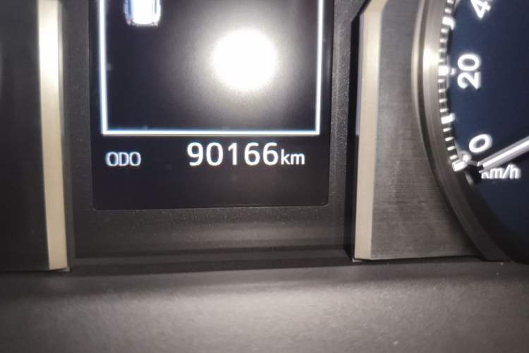 Used Toyota Prado 2019 3.5L Automatic TX-L Deluxe Edition Odometer Close Up