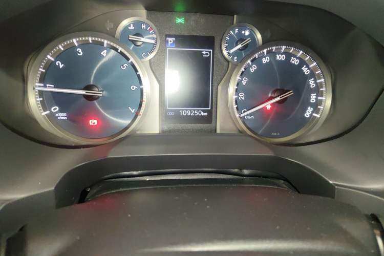 Used Toyota Prado 2019 3.5L Automatic TX-L Deluxe Edition Odometer Close Up