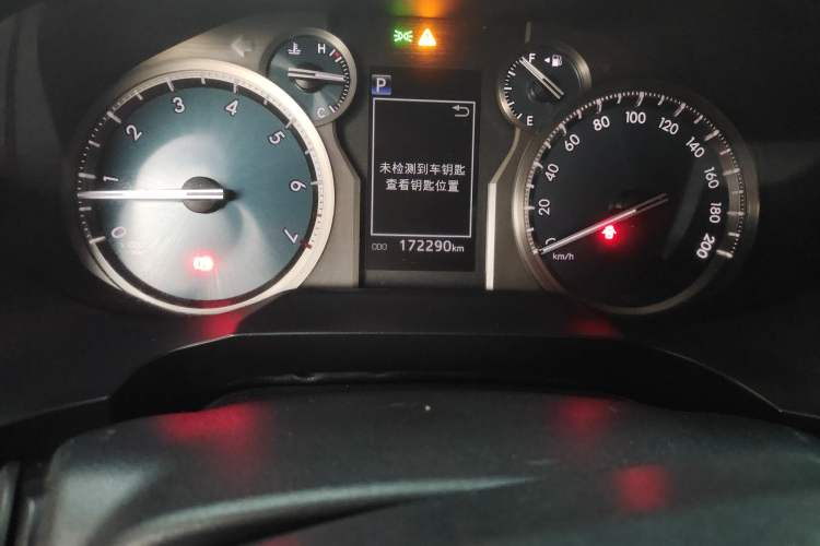 Used Toyota Prado 2019 3.5L Automatic TX-L Deluxe Edition with Rear-Mounted Spare Tire Odometer Close Up