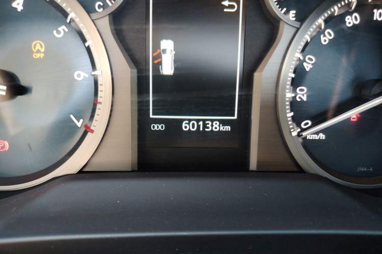 Used Toyota Prado 2019 3.5L Automatic TX-L Deluxe Edition Odometer Close Up