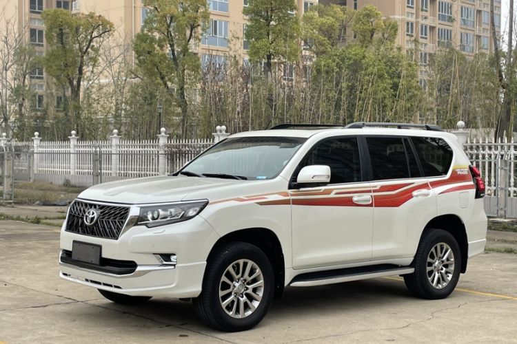 Used Toyota Prado 2019 3.5L Automatic TX-L Deluxe Edition with Rear-Mounted Spare Tire Guazi used car, China used car export, Used car for sale, Used  cars, Cheapest cars for sale