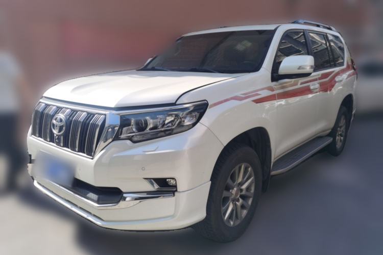 Used Toyota Prado 2019 3.5L Automatic TX-L Deluxe Edition with Rear-Mounted Spare Tire Guazi used car, China used car export, Used car for sale, Used cars, Cheapest cars for sale