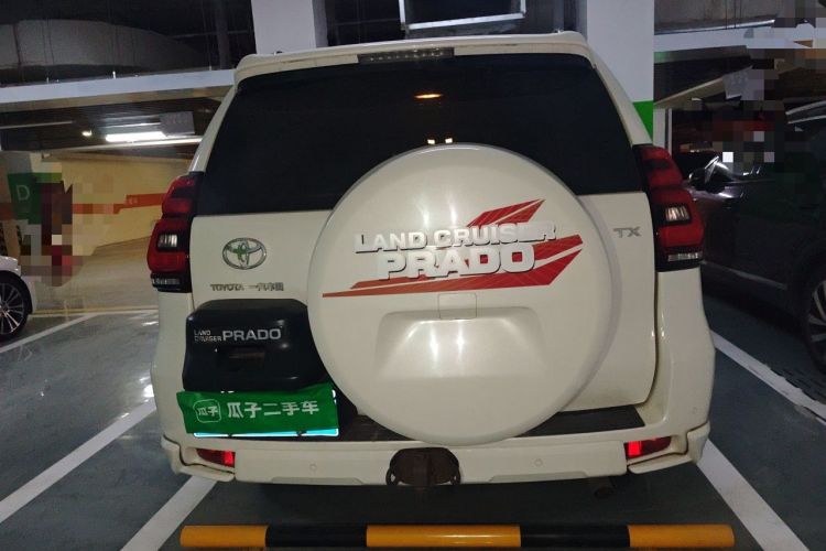 Used Toyota Prado 2019 3.5L Automatic TX-L Deluxe Edition with Rear-Mounted Spare Tire Rear