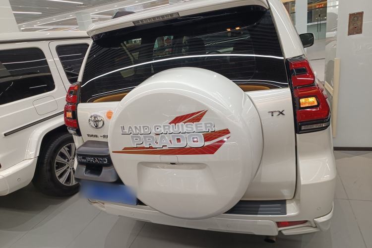 Used Toyota Prado 2019 3.5L Automatic TX-L Deluxe Edition with Rear-Mounted Spare Tire Rear