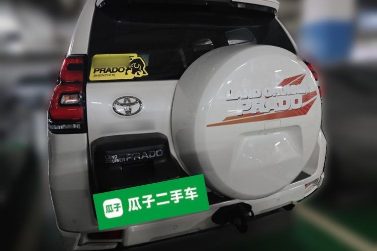 Used Toyota Prado 2019 3.5L Automatic TX-L Deluxe Edition with Rear-Mounted Spare Tire Rear