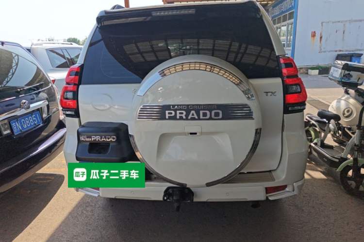 Used Toyota Prado 2019 3.5L Automatic TX-L Deluxe Edition with Rear-Mounted Spare Tire Rear