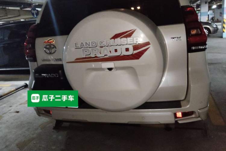 Used Toyota Prado 2019 3.5L Automatic TX-L Deluxe Edition with Rear-Mounted Spare Tire Rear