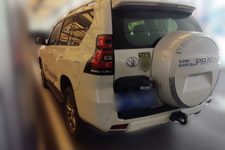 Used Toyota Prado 2019 4.0L TX-L Dual Fuel Sunroof 17-Inch Wheels Middle East Version Rear Left 45 Deg