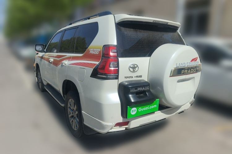 Used Toyota Prado 2019 3.5L Automatic TX-L Deluxe Edition with Rear-Mounted Spare Tire Rear Left 45 Deg