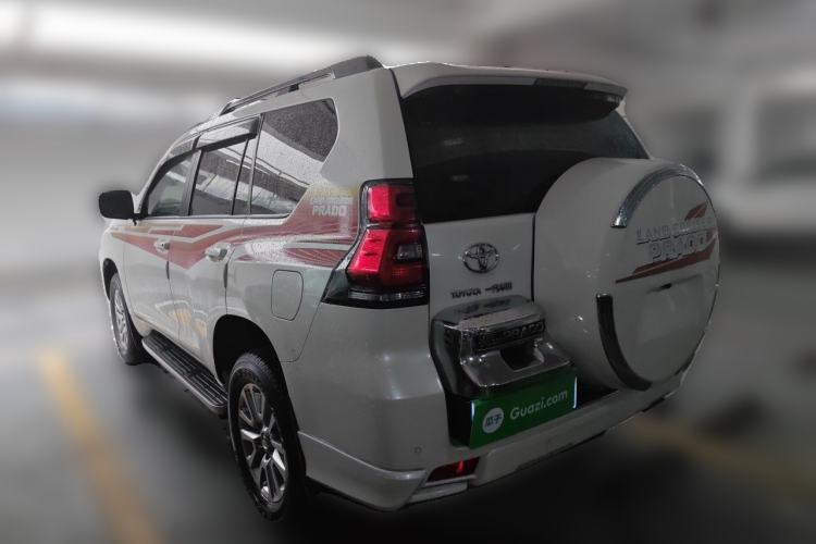 Used Toyota Prado 2019 3.5L Automatic TX-L Deluxe Edition with Rear-Mounted Spare Tire Rear Left 45 Deg