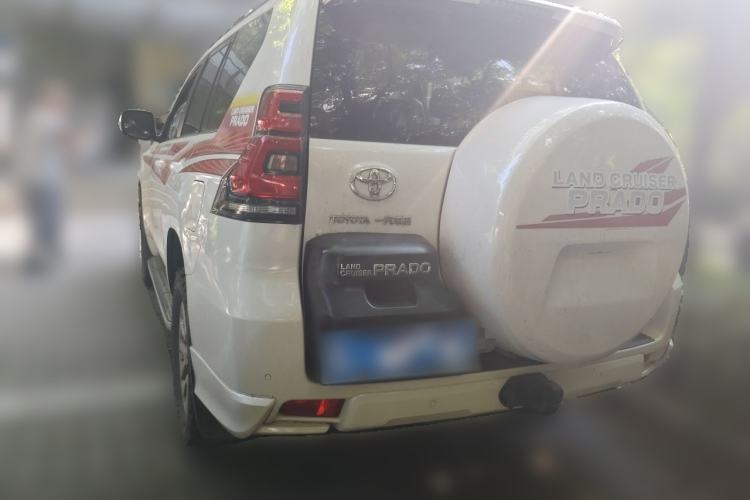 Used Toyota Prado 2019 3.5L Automatic TX-L Deluxe Edition with Rear-Mounted Spare Tire Rear Left 45 Deg