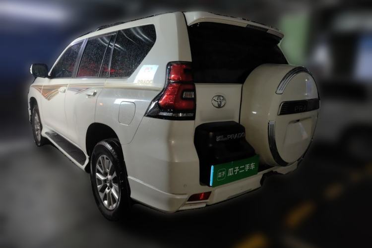 Used Toyota Prado 2019 3.5L Automatic TX-L Deluxe Edition with Rear-Mounted Spare Tire Rear Left 45 Deg