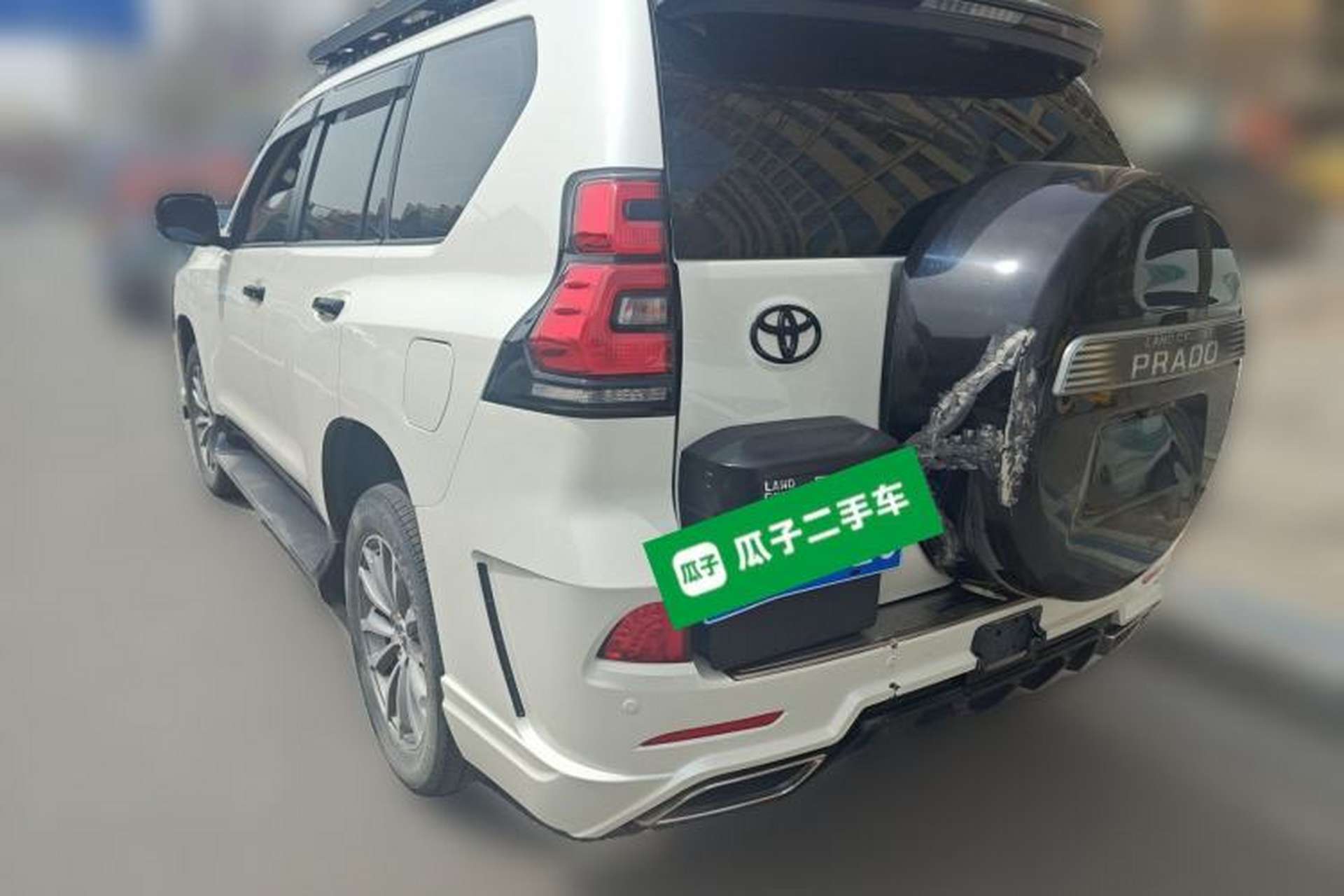 Used Toyota Prado 2019 4.0L TX-L Middle East Rear Left 45 Deg
