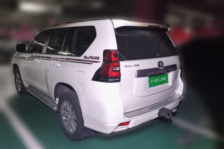 Used Toyota Prado 2019 3.5L Automatic TX-L Deluxe Edition Rear Left 45 Deg