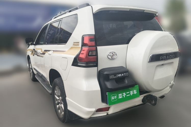 Used Toyota Prado 2019 3.5L Automatic TX-L Deluxe Edition with Rear-Mounted Spare Tire Rear Left 45 Deg