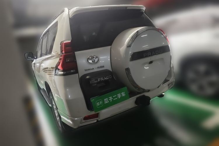 Used Toyota Prado 2019 3.5L Automatic TX-L Deluxe Edition with Rear-Mounted Spare Tire Rear Left 45 Deg