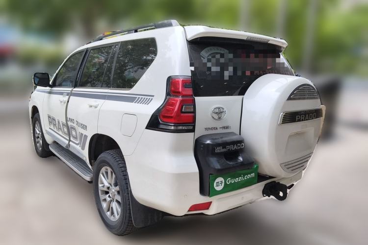 Used Toyota Prado 2019 3.5L Automatic TX-L Deluxe Edition with Rear-Mounted Spare Tire Rear Left 45 Deg