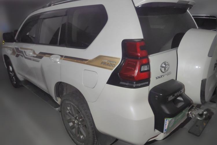 Used Toyota Prado 2019 3.5L Automatic TX-L Deluxe Edition with Rear-Mounted Spare Tire Rear Left 45 Deg