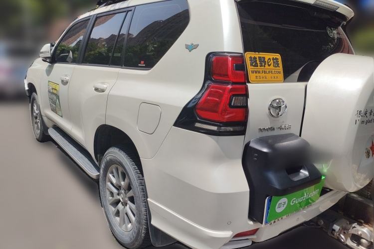 Used Toyota Prado 2019 3.5L Automatic TX-L Deluxe Edition with Rear-Mounted Spare Tire Rear Left 45 Deg