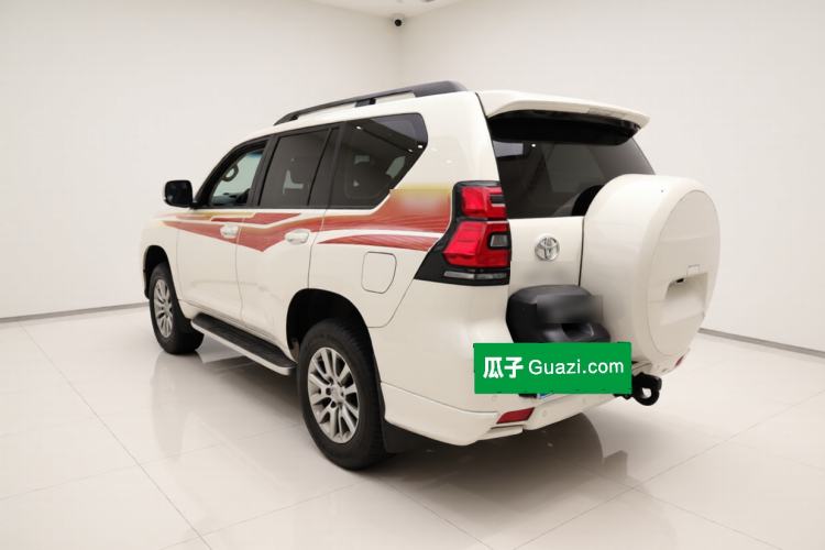 Used Toyota Prado 2019 3.5L Automatic TX-L Deluxe Edition with Rear-Mounted Spare Tire Rear Left 45 Deg