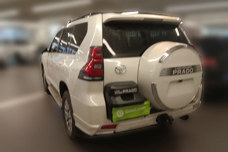 Used Toyota Prado 2019 3.5L Automatic TX-L Deluxe Edition with Rear-Mounted Spare Tire Rear Left 45 Deg