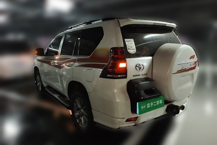 Used Toyota Prado 2019 3.5L Automatic TX-L Deluxe Edition with Rear-Mounted Spare Tire Rear Left 45 Deg