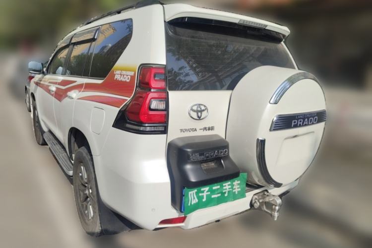 Used Toyota Prado 2019 3.5L Automatic TX-L Deluxe Edition with Rear-Mounted Spare Tire Rear Left 45 Deg