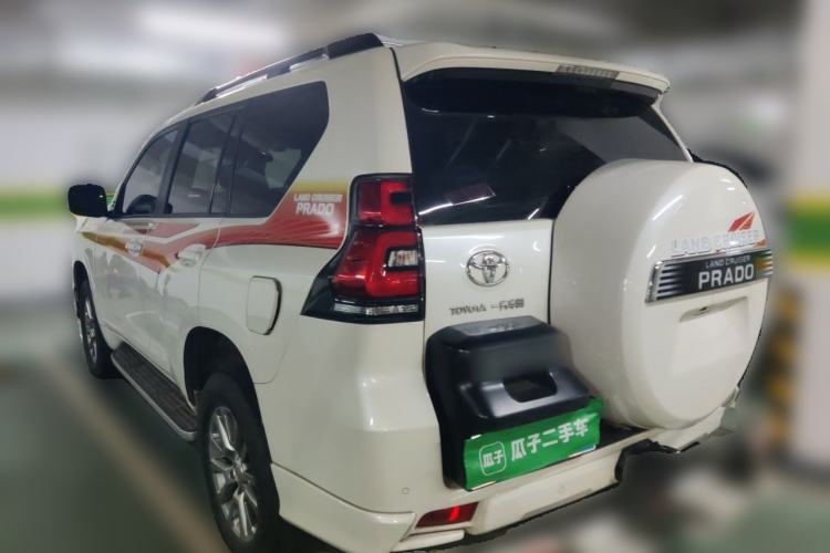 Used Toyota Prado 2019 3.5L Automatic TX-L Deluxe Edition with Rear-Mounted Spare Tire Rear Left 45 Deg