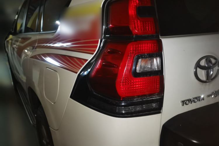 Used Toyota Prado 2019 3.5L Automatic TX-L Deluxe Edition with Rear-Mounted Spare Tire Rear Left 45 Deg