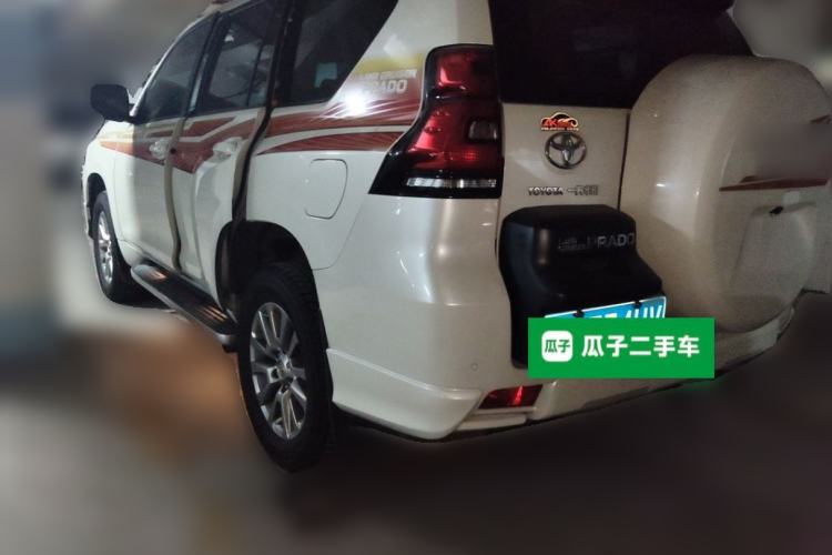 Used Toyota Prado 2019 3.5L Automatic TX-L Deluxe Edition with Rear-Mounted Spare Tire Rear Left 45 Deg