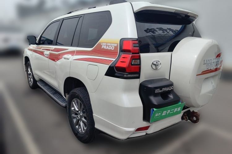 Used Toyota Prado 2019 3.5L Automatic TX-L Deluxe Edition with Rear-Mounted Spare Tire Rear Left 45 Deg