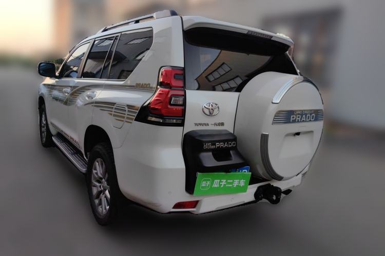 Used Toyota Prado 2019 3.5L Automatic TX-L Deluxe Edition with Rear-Mounted Spare Tire Rear Left 45 Deg