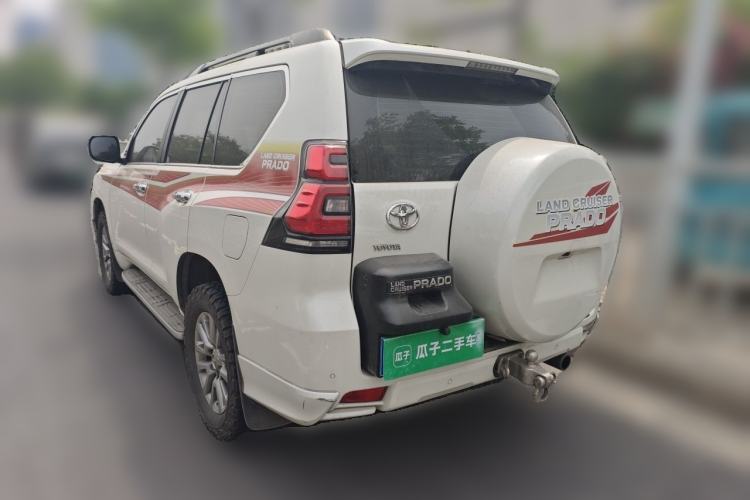Used Toyota Prado 2019 3.5L Automatic TX-L Deluxe Edition with Rear-Mounted Spare Tire Rear Left 45 Deg