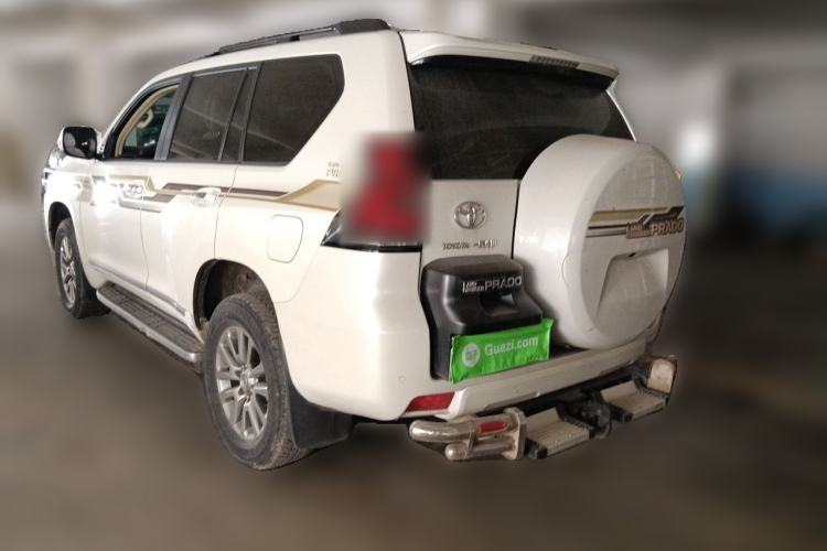 Used Toyota Prado 2019 3.5L Automatic TX-L Deluxe Edition with Rear-Mounted Spare Tire Rear Left 45 Deg