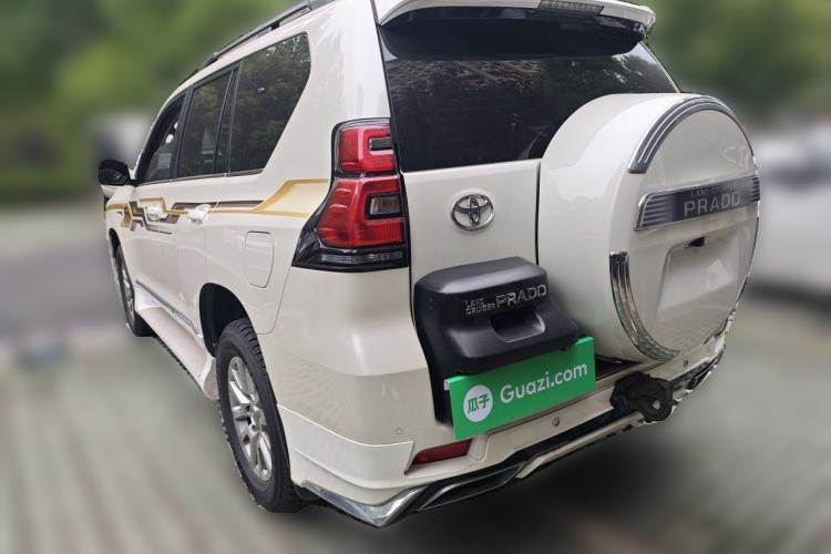 Used Toyota Prado 2019 3.5L Automatic TX-L Deluxe Edition with Rear-Mounted Spare Tire Rear Left 45 Deg